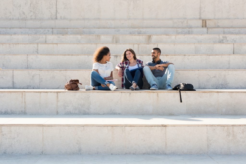 Group of students in Campus